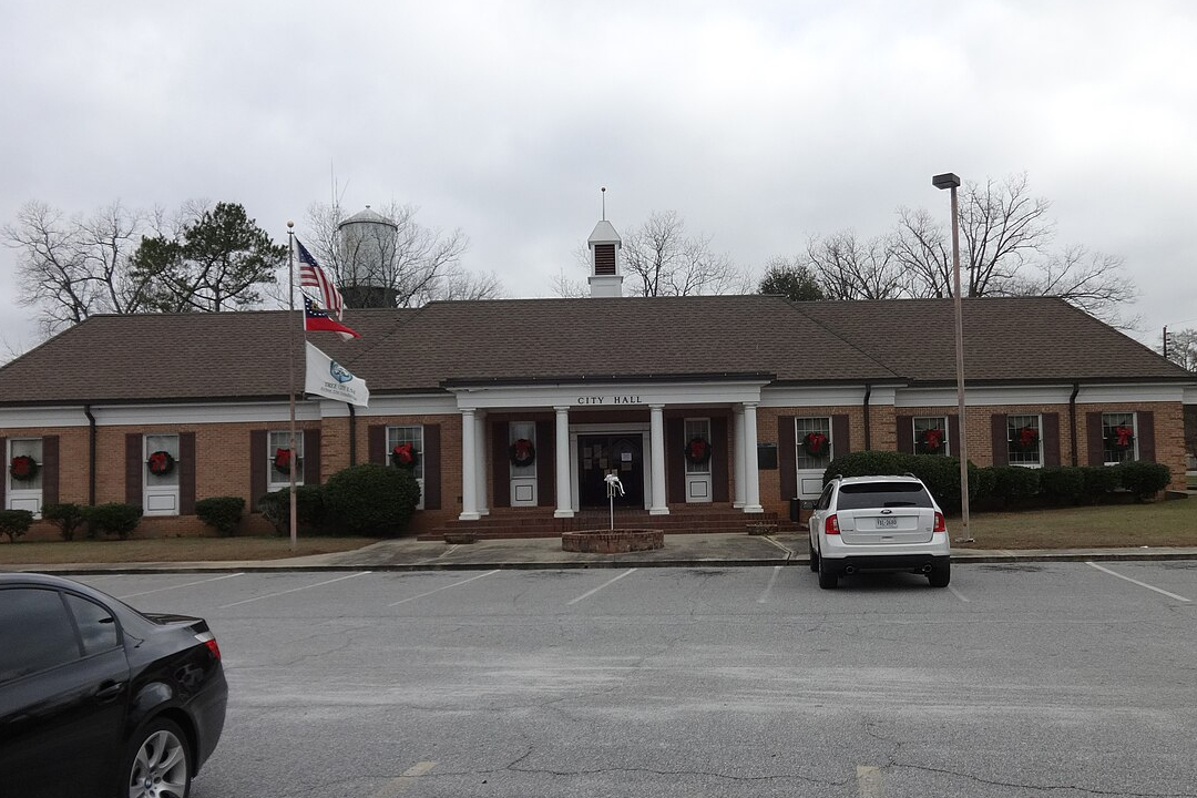 Aerial View of Montezuma, GA